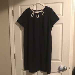 Talbots Woman Navy Blue Dress